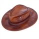 Винтажная шляпа ручной работы из натуральной кожи Pratesi bma040/57:1