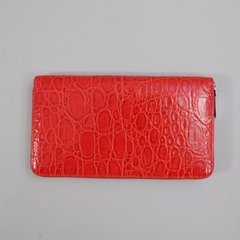 Барсетка-гаманець Neri Karra з натуральної шкіри 0955.1-20.25 червоний