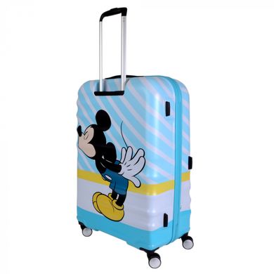 Детский чемодан из abs пластика Wavebreaker Disney American Tourister на 4 сдвоенных колесах 31c.031.007