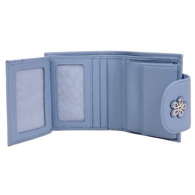 Кошелёк женский из натуральной кожи Neri Karra 0503f.05.145 голубой