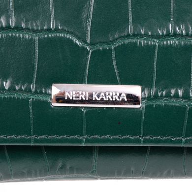 Класична ключниця з натуральної шкіри Neri Karra 0025.112.06 темно зелений