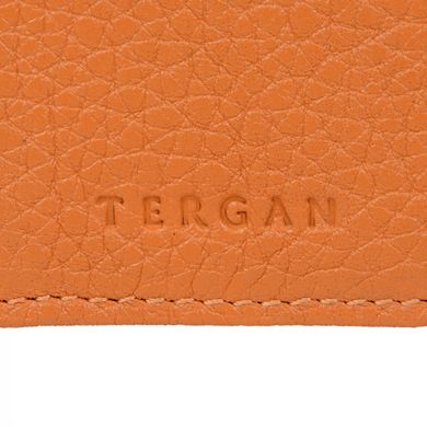 Кредитница Tergan из натуральной кожиа 1601-karamel/floater