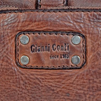 Сумка жіноча Gianni Conti з натуральної шкіри 4294785-chocolate