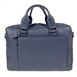 Кожаные сумки-портфели: Сумка портфель Gianni Conti из натуральной кожи 1811342-blue