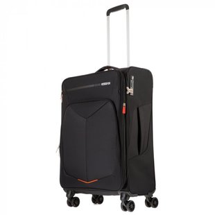 Валіза текстильна SUMMERFUNK American Tourister на 4 здвоєних колесах 78g.009.004 чорна