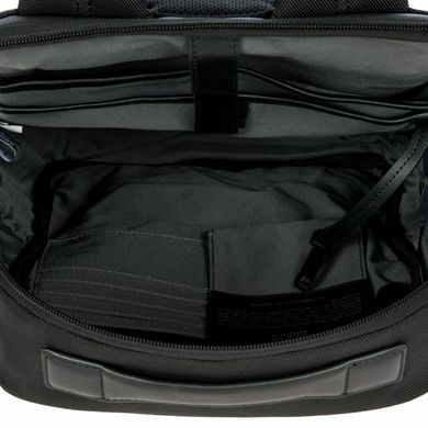Рюкзак з нейлону зі шкіряною обробкою з відділення для ноутбука та планшета Monza Brics br207720-909