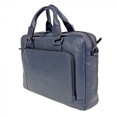 Сумка - портфель Gianni Conti з натуральної шкіри 1811342-blue