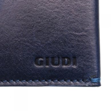 Кредитница Giudi з натуральної шкіри 7495/gd-25 синій