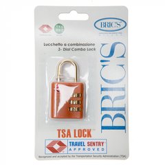 Замок кодовый TSA навесной BRIC'S bbs03634-003