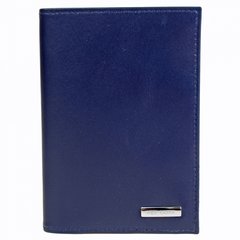 Обкладинка для паспорта Neri Kara з натуральної шкіри 0110l.3-01.07/25.91 синій