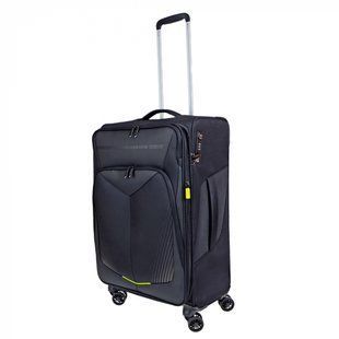 Валіза текстильна SUMMERFUNK American Tourister на 4 здвоєних колесах 78g.019.104 чорна