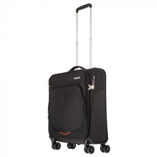 Валіза текстильна SUMMERFUNK American Tourister на 4 здвоєних колесах 78g.009.010 чорна