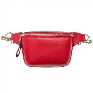 Сумка на пояс Gianni Conti из натуральной кожи 584330-red