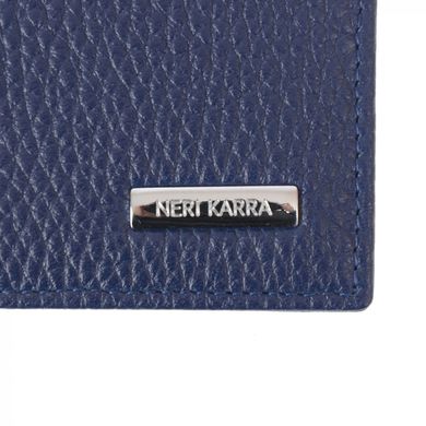 Обкладинка для паспорта з натуральної шкіри Neri Karra 0110.55.92 синій