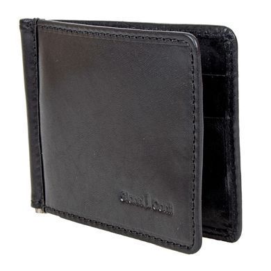 Зажим для денег Gianni Conti из натуральной кожи 9407034-black