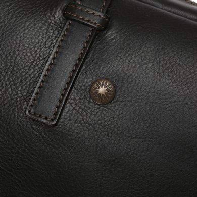 Сумка-портфель Chiarugi из натуральной кожи  54635-2 чёрная