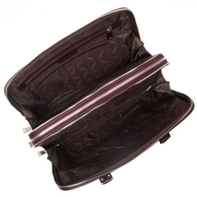 Сумка - портфель Gianni Conti из натуральной кожи 2451203-burgundy