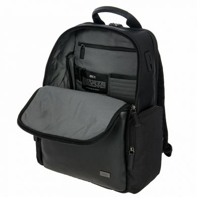 Рюкзак из нейлона с кожаной отделкой с отделение для ноутбука и планшета Monza Brics br207721-909