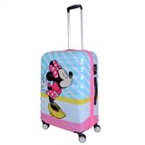 Детские пластиковые чемоданы: Детский чемодан из abs пластика American Tourister Wavebreaker Disney на 4 сдвоенных колесах31c.080.004