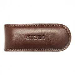 Зажим для денег Giudi из натуральной кожи 3134/gd-02 коричневый