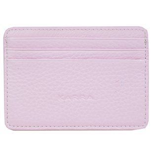Кредитница з натуральної шкіри Karra k10048w.803.80 рожева