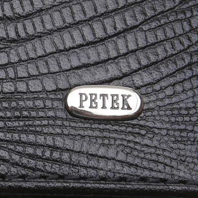 Гаманець жіночий Petek з натуральної шкіри 261-041-01 чорний