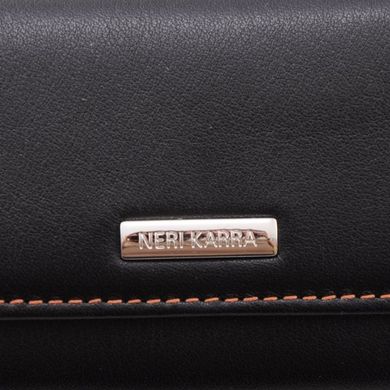 Класична ключниця з натуральної шкіри Neri Karra 0026-1.01.01/37 чорний