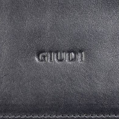 Зажим для денег Giudi из натуральной кожи 6244/gd-03 черный