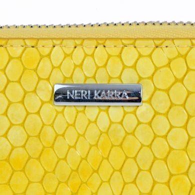 Гаманець жіночий Neri Karra з натуральної шкіри eu0574.45.91 жовтий